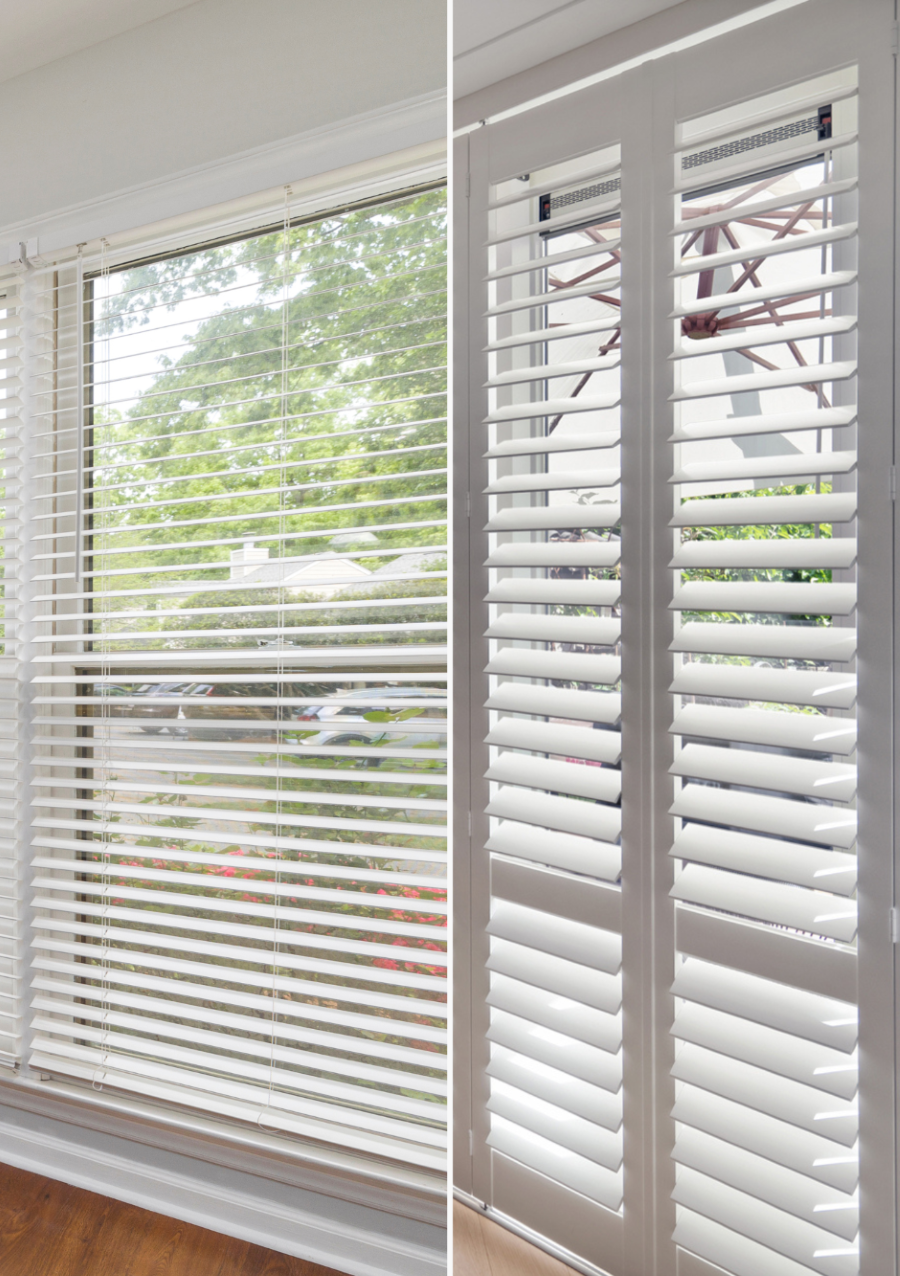 Window shutters vs Blinds