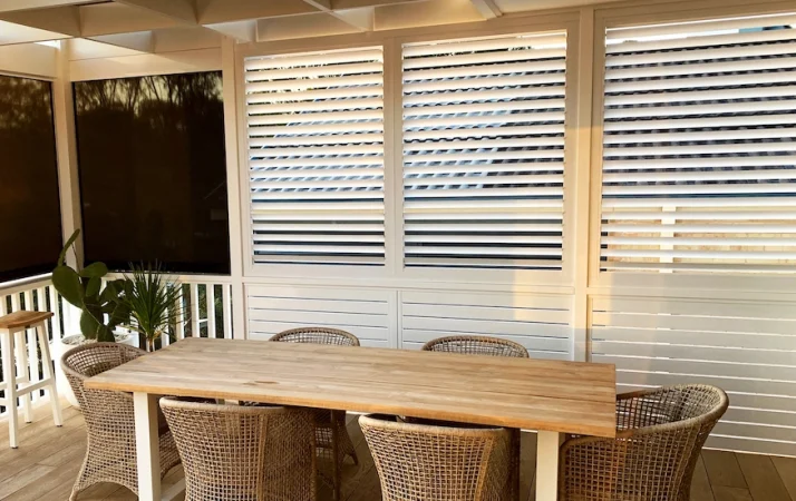 Aluminium shutters